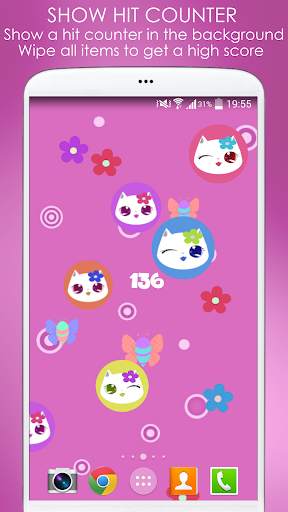 Lily Kitty Fun Live Wallpaper 6 تصوير الشاشة