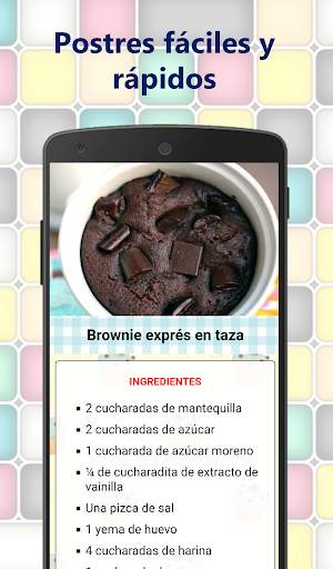 Postres fáciles y rápidos screenshot 6