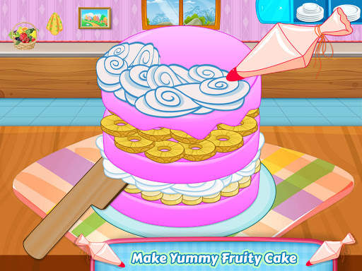 Strawberry Cake Maker -Cake Bake Shop screenshot 3