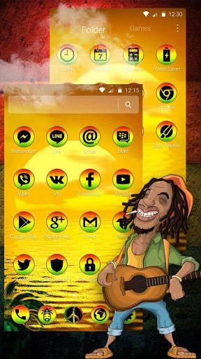 Reggae Jamaica Theme with Live Reggae Wallpaper screenshot 3