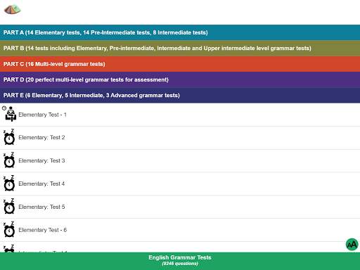 English Grammar Tests скриншот 3
