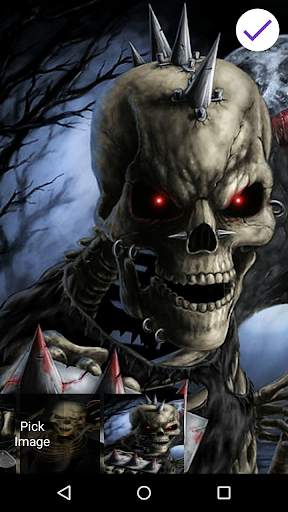 Skeleton Lock Screen 7 تصوير الشاشة