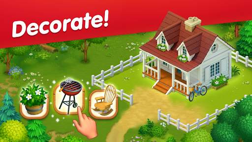 Greenvale: Match Three Puzzles & Farming Game! screenshot 1