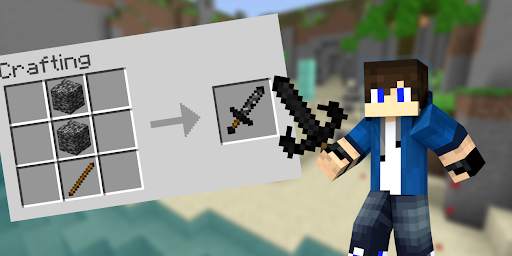 Bedrock Sword Mod for Minecraft screenshot 1