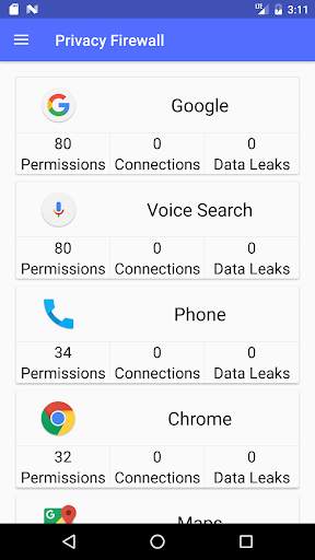 Privacy Firewall screenshot 1