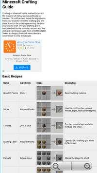 Free Craft Guide for Minecraft screenshot 2