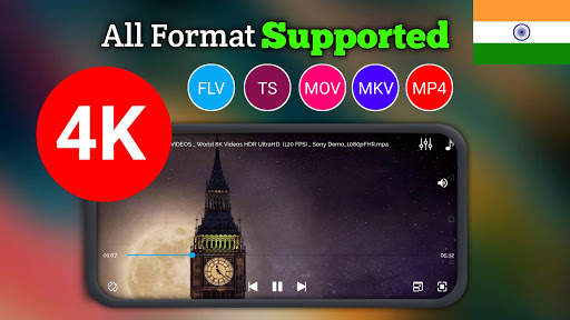 SAX Video Player - Video Player All Format screenshot 1