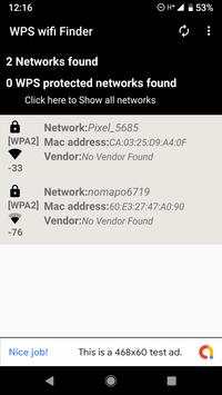 WiFi Finder WPS screenshot 1