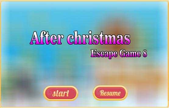 Free New Escape Game After Christmas Escape Game 8 screenshot 1