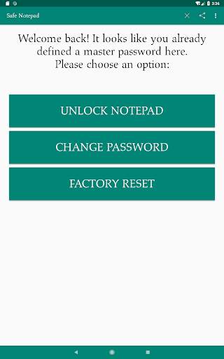 Safe Notepad - with search tool screenshot 9