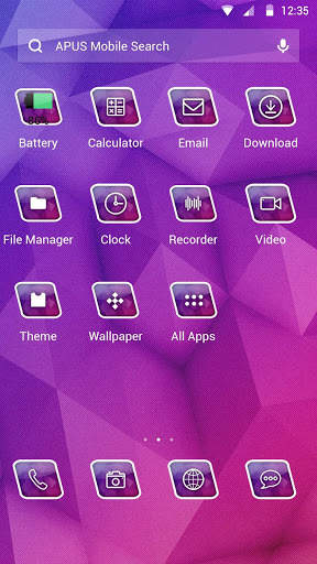 Colorfu-APUS Launcher theme screenshot 2