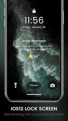 Lock Screen For ipnone11 & ios13 5 تصوير الشاشة