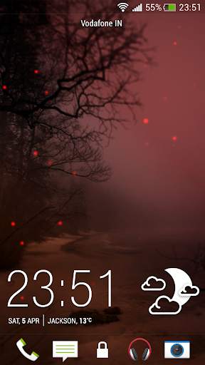 Fireflies Live Wallpaper screenshot 2