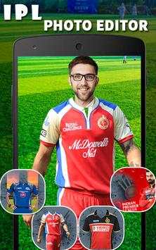 IPL Photo Frame: Cricket Photo Editor:IPL DP Maker screenshot 1