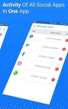 Messenger 2018 - Messenger for All Social Apps screenshot 2