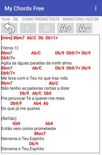 My Chords Free screenshot 5
