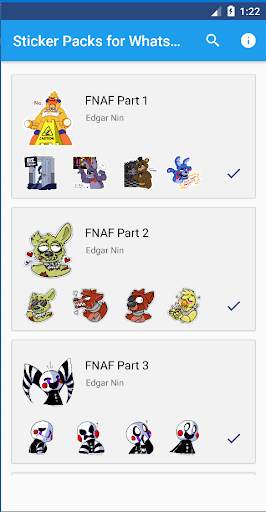 WAStickers - Fnaf Stickers screenshot 1