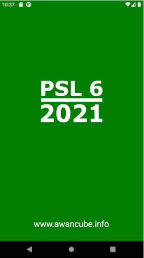 PSL 6 2021 Schedule screenshot 3