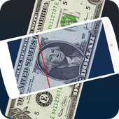 fake money scanning detector icon