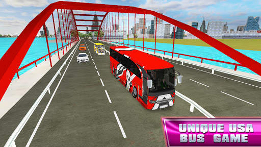 US Bus Simulator : New York City Coach Bus Game screenshot 2