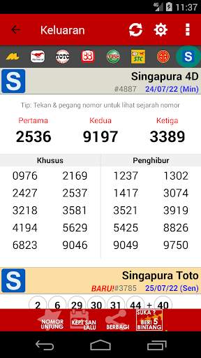 Togel 4D Malaysia & Singapura screenshot 4