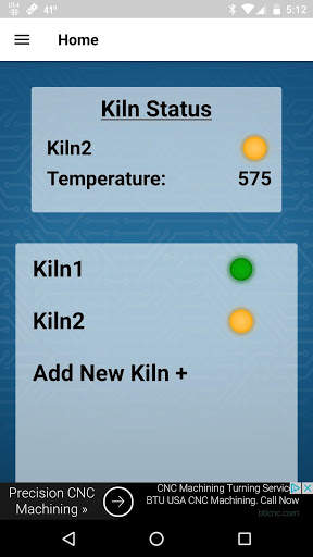 TAP Kiln Control Mobile screenshot 4