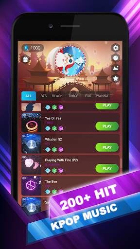KPOP Hop: Music Rush Dancing Tiles Hop! screenshot 1