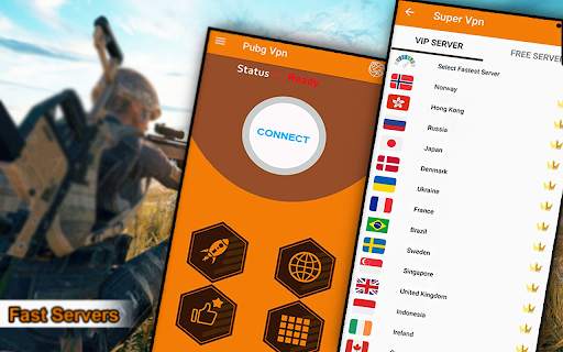 VPN for Pubbg - Fire VPN - Low Ping VPN screenshot 1