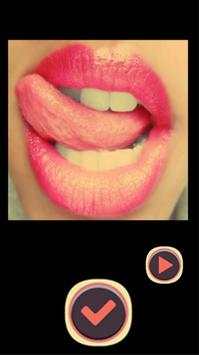 Hot Lips & Sexy Girls Puzzle screenshot 1