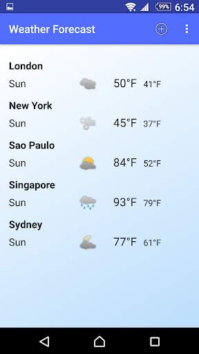5-Day Weather Forecast screenshot 2