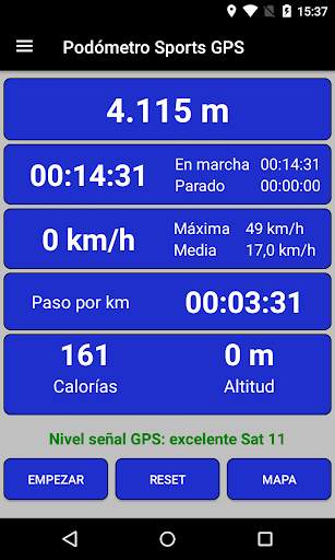 Podómetro Sport GPS screenshot 1