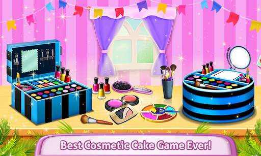 Makeup Cosmetic Cake Box Game screenshot 3