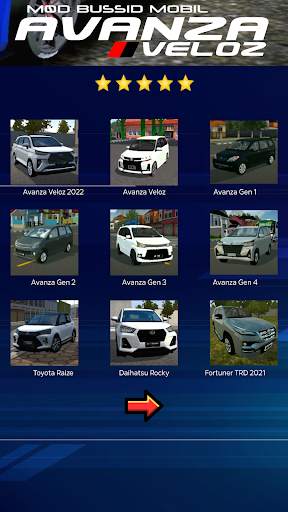 Mod Bussid Mobil Avansa Velos screenshot 2