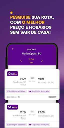 ClickBus - Passagens de ônibus screenshot 4
