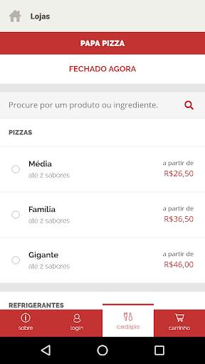 Papa Pizza Ilha screenshot 3