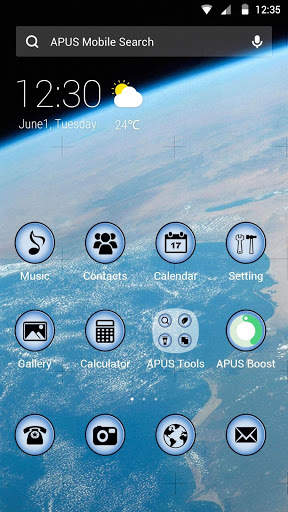 Fantastic-APUS Launcher theme screenshot 1
