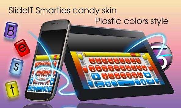 SlideIT Smarties Candy Skin screenshot 1