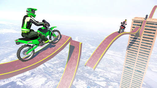 Real Bike Stunts - New Bike Ra screenshot 3