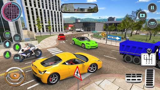 Modern Car Driving School Game screenshot 4