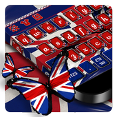 Britisch Flagge Tastatur Thema icon