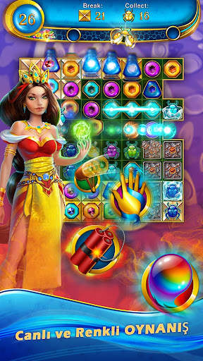 Lost Jewels - Match 3 Puzzle screenshot 1