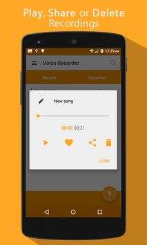 Easy Voice Recorder скриншот 3