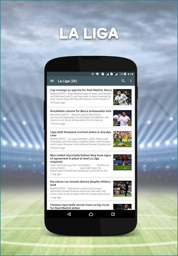 Football Breaking News screenshot 3