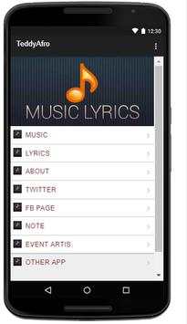 Teddy Afro Music Lyrics screenshot 1