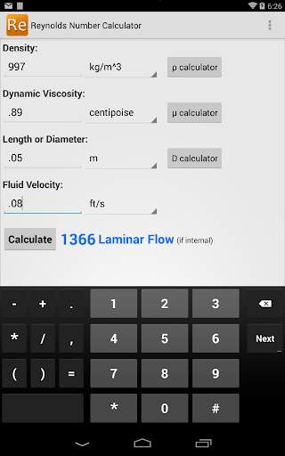 Reynolds Number Free screenshot 8