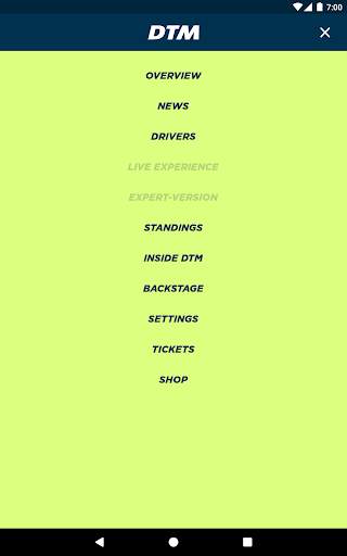 DTM – the official App screenshot 5