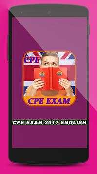 CPE 2017 Exam English screenshot 1