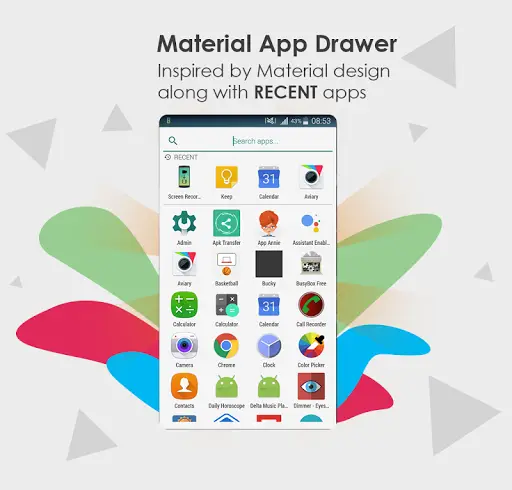 Marshmallow Launcher : Omega screenshot 5
