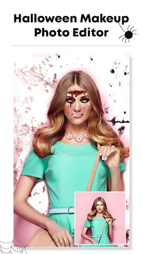 Halloween Makeup Photo Editor screenshot 1
