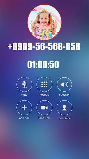 Fake Video Call Diana Funny Roma - Vlad Niki Free screenshot 5